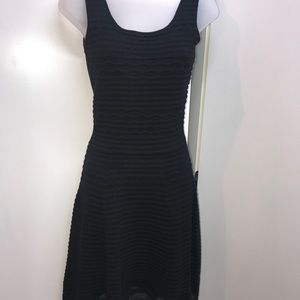 Jessica Simpson black sweater a-line dress size XS